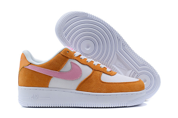 Men's Air Force 1 White/Yellow Shoes 0109 Men's Air Force 1 White/Yellow Shoes 0109